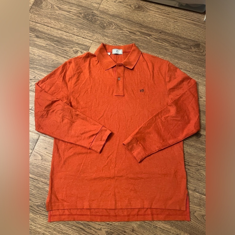 Southern Tide Burnt Orange XL Polo